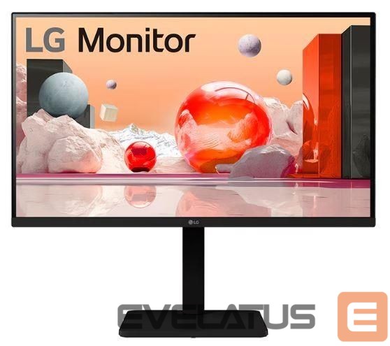 Monitorid LG LCD Monitor||27"|Panel IPS|1920x1080|16:9|100Hz|Matte|Speakers|Swivel|Pivot|Height adjustable|Tilt|Colour Black|27BA550-B