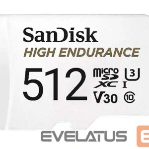 Muu arvutitarvik SANDISK BY WESTERN DIGITAL  MEMORY MICRO SDXC 512GB UHS-3/SDSQQNR-512G-GN6IA SANDISK 