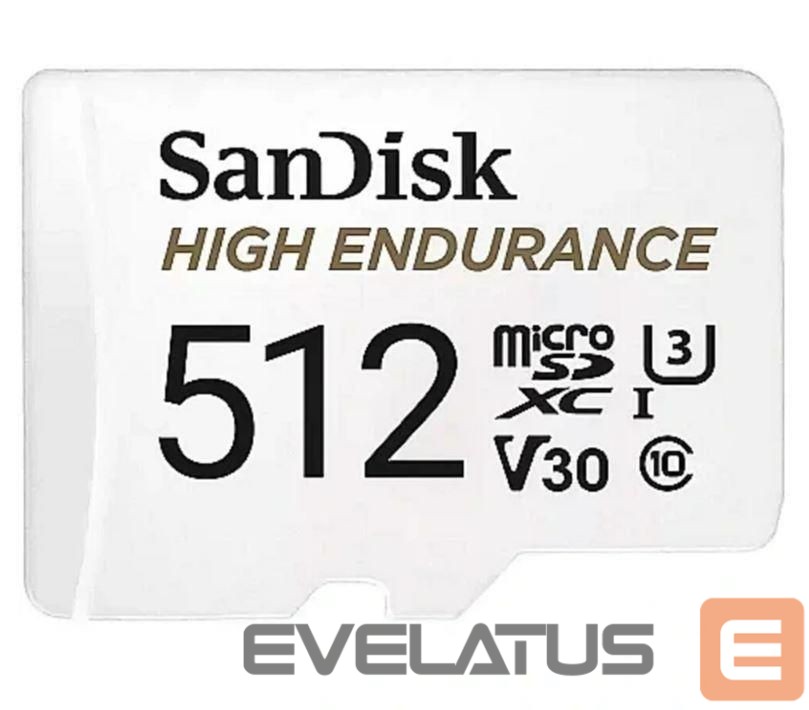 Muu arvutitarvik SANDISK BY WESTERN DIGITAL MEMORY MICRO SDXC 512GB UHS-3/SDSQQNR-512G-GN6IA SANDISK