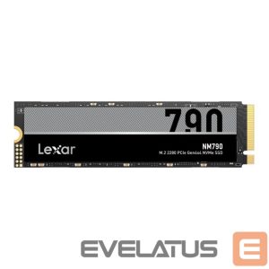 Kõvaketas SSD Lexar  SSD||NM790|8TB|M.2|PCIe Gen4|NVMe|Write speed 6500 MBytes/sec|Read speed 7400 MBytes/sec|2.45mm|TBW 1500 TB|MTBF 1500000 hours|LNM790X008T-RNNNG 