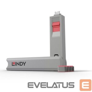 Moodulid ja transiiverid LINDY  USB PORT TYPE-C BLOCKER 4PACK/PINK 40425 