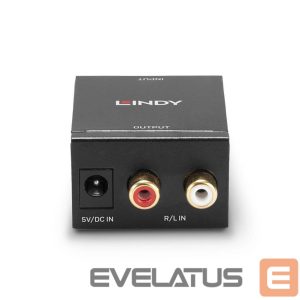 Moodulid ja transiiverid LINDY  I/O CONVERTER PHONO TO TOSLINK/70309 
