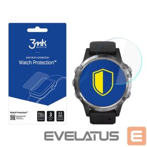 Kaitseklaasid 3MK  Hybrid Glass 3mk Watch Protection FlexibleGlass for Garmin Fenix ​​5 Plus 