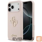 Muud kaubad Guess  Guess Silicone Big 4G Script Case for iPhone 17 Pro Max - Pink 