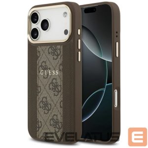 Muud kaubad Guess  Guess 4G Stripe MagSafe case for iPhone 17 Pro Max - brown 