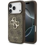Tagakaaned Guess  Guess 4G Big Logo Case for iPhone 17 Pro - Brown 