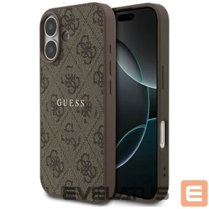 Muud kaubad Guess  Guess 4G Ring Classic Logo MagSafe Case for iPhone 17 - Brown 