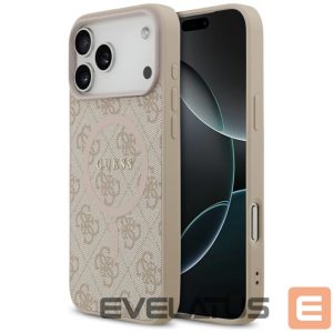 Muud kaubad Guess  Guess 4G Ring Classic Logo MagSafena iPhone 17 Pro Max Case - Pink 