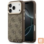 Muud kaubad Guess  Guess 4G PU Classic Logo MagSafe Case for iPhone 17 Pro - Brown 