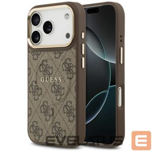 Muud kaubad Guess  Guess 4G PU Classic Logo MagSafe Case for iPhone 17 Pro - Brown 