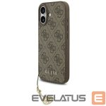 Tagakaaned Guess  Guess 4G Charms Collection MagSafe case for iPhone 17 - brown 
