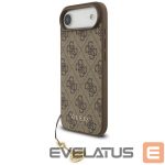 Tagakaaned Guess  Guess 4G Charms Collection MagSafe case for iPhone Air - brown 