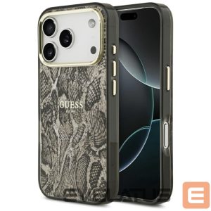 Muud kaubad Guess  Guess Python Pattern MagSafe Case for iPhone 17 Pro - Brown 