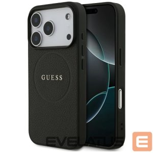 Muud kaubad Guess  Guess Grained Ring MagSafe case for iPhone 17 Pro - black 
