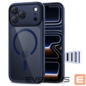 Muud kaubad Tech-Protect  Tech-Protect Magpeak Magsafe CC Case for iPhone 17 Pro - Clear Navy Blue 
