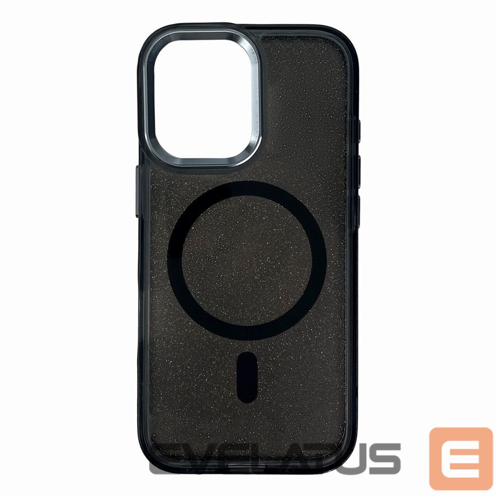 Muud kaubad Hurtel Glitter Case for Samsung Galaxy A57 Compatible with MagSafe - Black