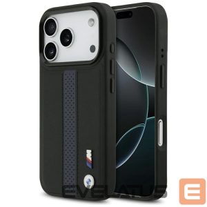 Muud kaubad BMW  BMW M Perforated Stripe Logo MagSafe Case for iPhone 17 Pro - Blue 