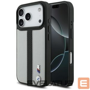 Muud kaubad BMW  BMW M Perforated Stripe Logo MagSafe Case for iPhone 17 Pro - Gray 