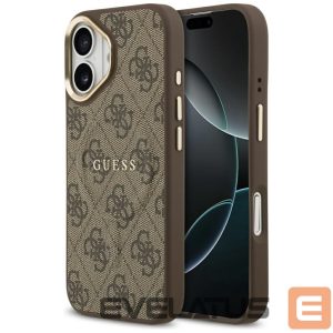 Muud kaubad Guess  Guess 4G PU Classic Logo MagSafe Case for iPhone 17 - Brown 
