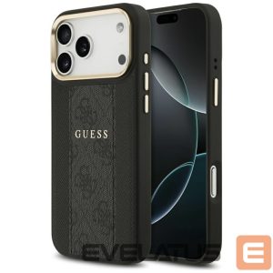 Muud kaubad Guess  Guess 4G Stripe MagSafe case for iPhone 17 Pro Max - black 