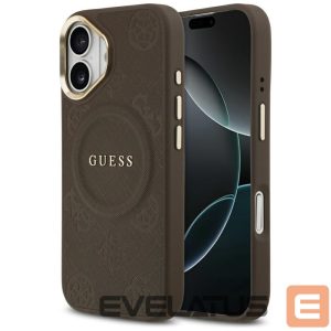 Muud kaubad Guess  Guess Peony Hot Stamp MagSafe Case for iPhone 17 - Brown 