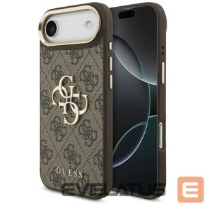 Muud kaubad Guess  Guess 4G Big 4G Classic Logo Case for iPhone Air - Brown and Gold 