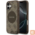 Muud kaubad Guess  Guess 4G Circle Classic Logo MagSafe case for iPhone 17 - brown 