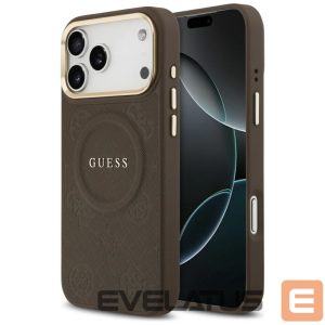 Muud kaubad Guess  Guess Peony Hot Stamp MagSafe Case for iPhone 17 Pro Max - Brown 