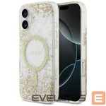 Muud kaubad Guess  Guess Resin Bottom Glitter MagSafe case for iPhone 17 - gold 