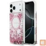 Muud kaubad Guess  Guess Resin Bottom Glitter MagSafe Case for iPhone 17 Pro Max - Pink 