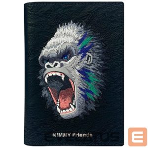 Muud kaubad Nimmy  Nimmy Raptor Gorilla Passport/Wallet Case - Black 