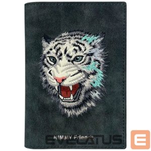 Muud kaubad Nimmy  Nimmy Raptor Tiger Passport/Wallet Case - Dark Gray 