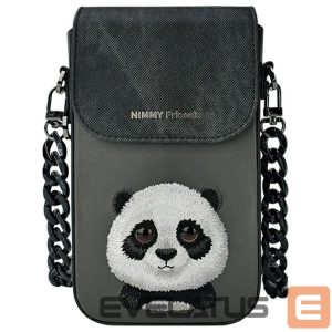 Muud kaubad Nimmy  Nimmy Big Eyed Pet 2.0 Panda Phone Bag - Black 