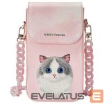 Muud kaubad Nimmy  Nimmy Big Eyed Pet 2.0 Cat Phone Bag - Pink 