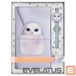 Muud kaubad Nimmy  Nimmy Big Eyed Pet 2.0 Rabbit 2-in-1 Notebook + Pen Set - Purple 