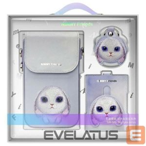 Muud kaubad Nimmy  Nimmy Big Eyed Pet 2.0 Rabbit 3-in-1 Phone Bag + Wallet + Tracker Case - Purple 