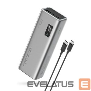 Väline aku Cuktech  Cuktech P+Series No. 15 Powerbank 150W 20000mAh - Gray 
