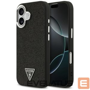 Muud kaubad Guess  Guess Glitter Triangle Logo MagSafe Case for iPhone 17 - Black 