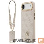 Muud kaubad Guess  Guess 4G Strass Logo & Big Strap Metal Buttons MagSafe Case for iPhone Air - Pink 