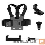 Muu telefoni lisavarustus Hurtel  GoPro Chest Strap set of accessories 5in1 for GoPro, DJI, Insta360, SJCam, Eken sports cameras (GoPro 5 in 1 chest strap) 