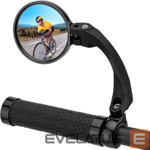 Jalgratta tarvik Rockbros  Rockbros 26210001003 rear-view left bicycle mirror - black 