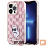 Tagakaaned Karl Lagerfeld  Karl Lagerfeld Monogram Choupette case for iPhone 15 Pro Max - pink 