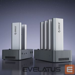 Muu arvutitarvik Orico  Orico IT48N-C 4-Disk Docking Station with M.2 NVME Clone Function - Gray 
