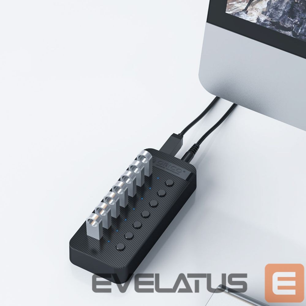 Üleminek Orico Black \ 13 ports