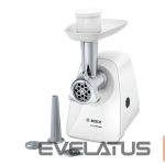 Lihaveski Bosch  | Meat mincer SmartPower | MFW2510W | White | 350 W | Number of speeds 1 | 2 Discs: 3.8 and 8 mm; Sausage filler accessory. 