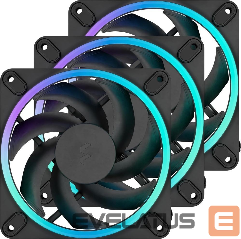 Jahutid Fractal Design | Computer Fan, 3-pack | Momentum 12 RGB