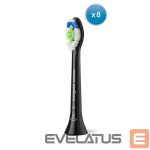Hambahari Philips  Replacement brush heads | HX6068/88 Sonicare Optimal White | Heads | For adults | Number of brush heads included 8 | Black 