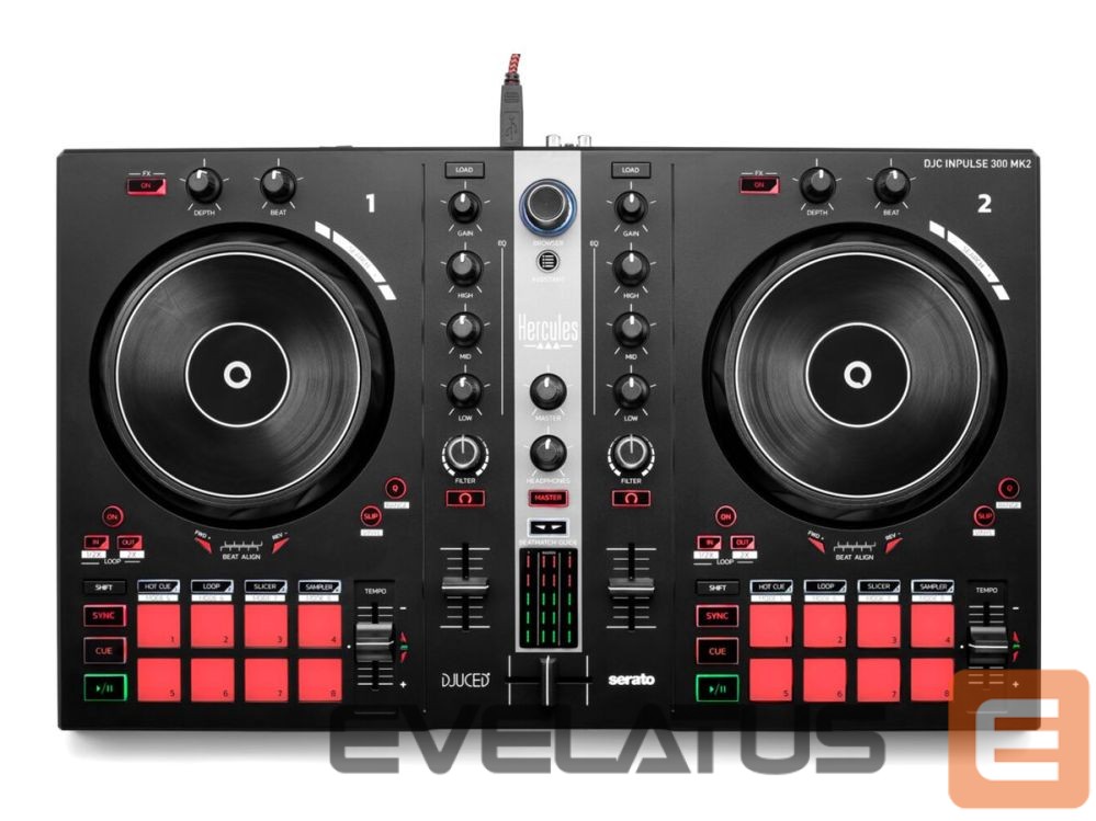 Mp3 mängija Hercules | DJControl Inpulse 300 MK2 | Speakers | USB connectivity