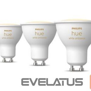 LED pirn Philips Hue  Smart Spotlight, 3pcs pack | GU10 | 4.2 W | Warm to cool white light 