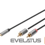 Kaabel Digitus  Audio adapter cable, 3.5 mm stereo jack to RCA | DB-510330-010-S 